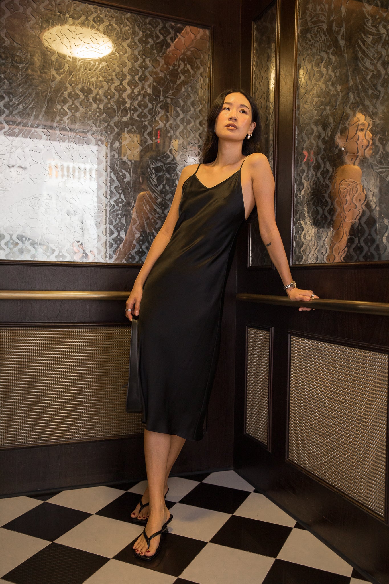 Eleanor Silk Slip Dress