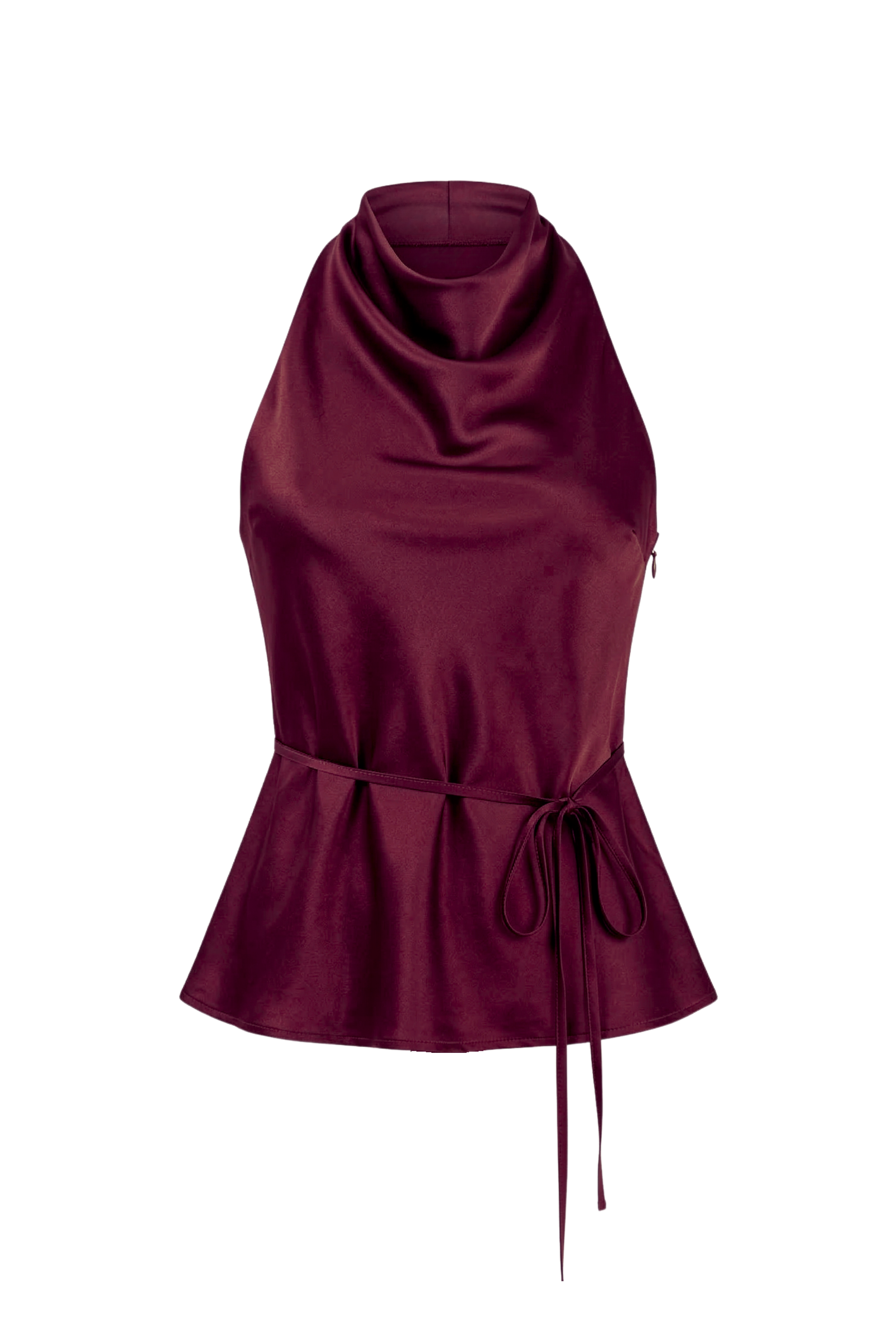 Chloe Halter Cowl Neck Top