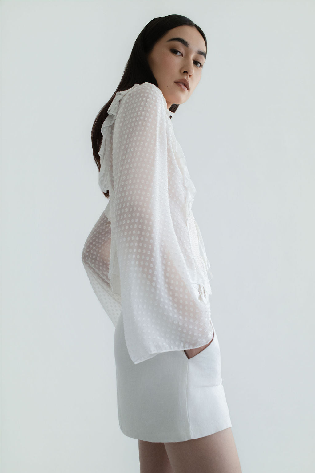 Emily Ruffled Blouse