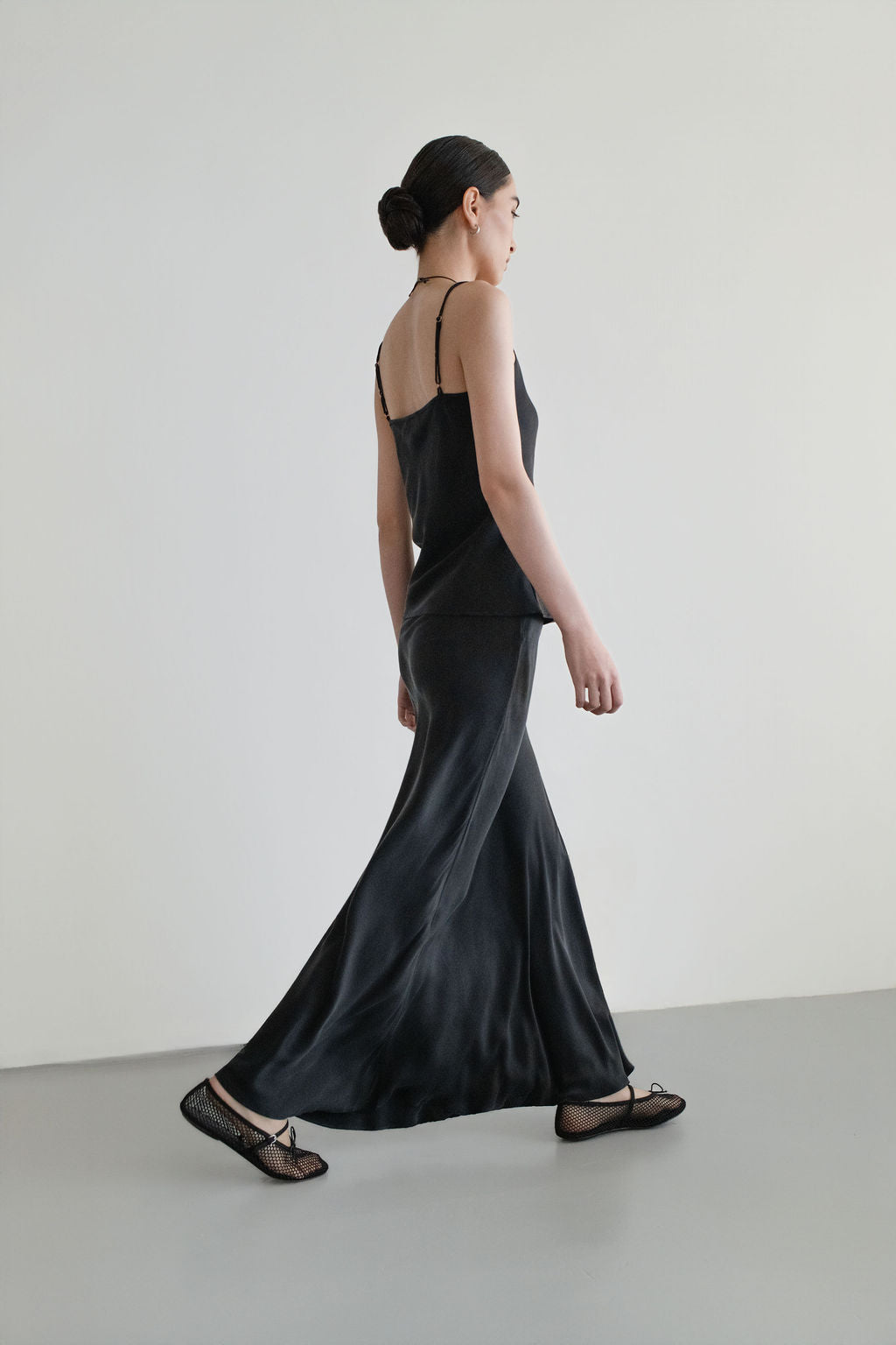 Sophie Maxi Silk Slip Skirt