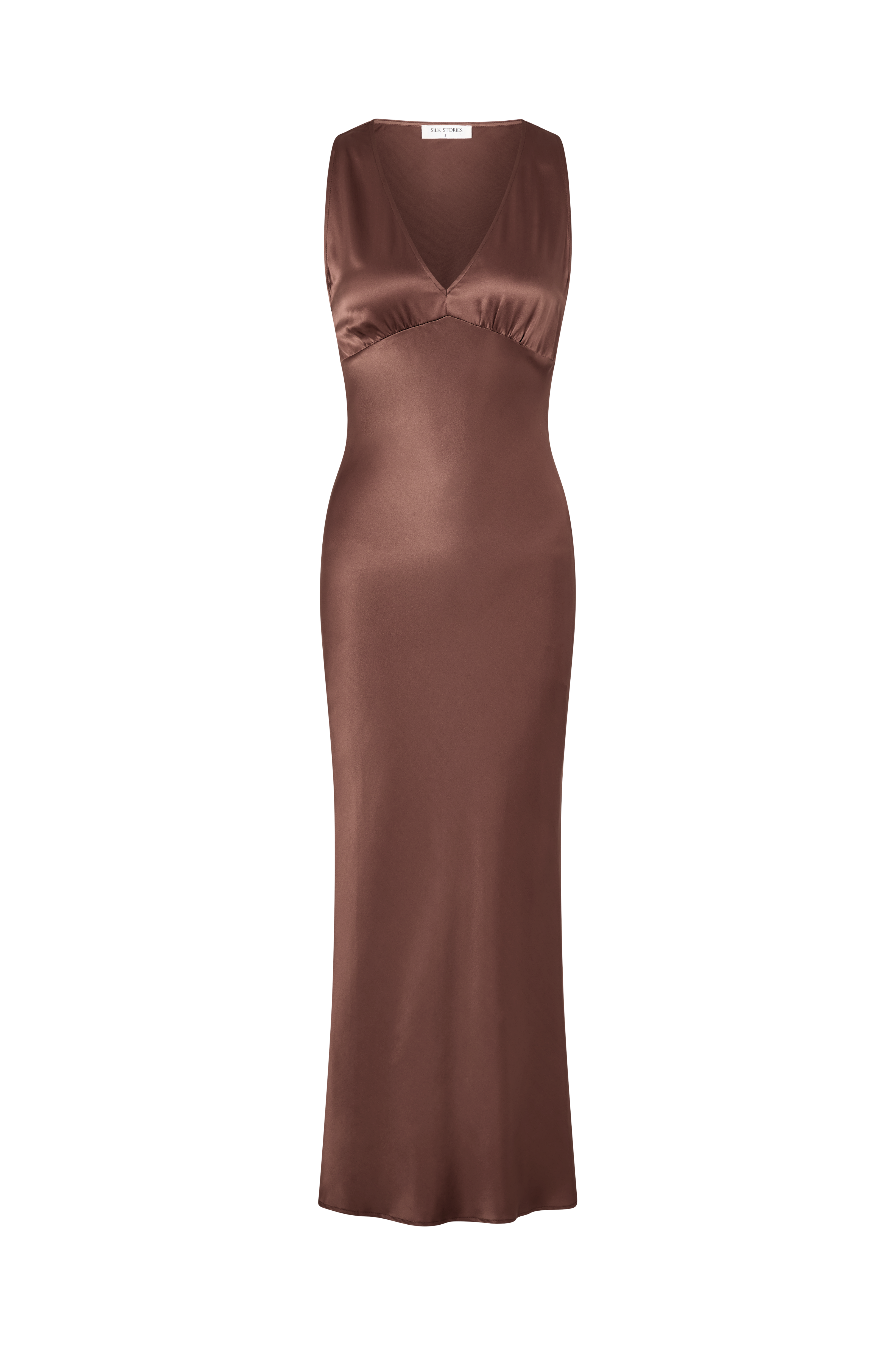 Elena Midi Silk Dress
