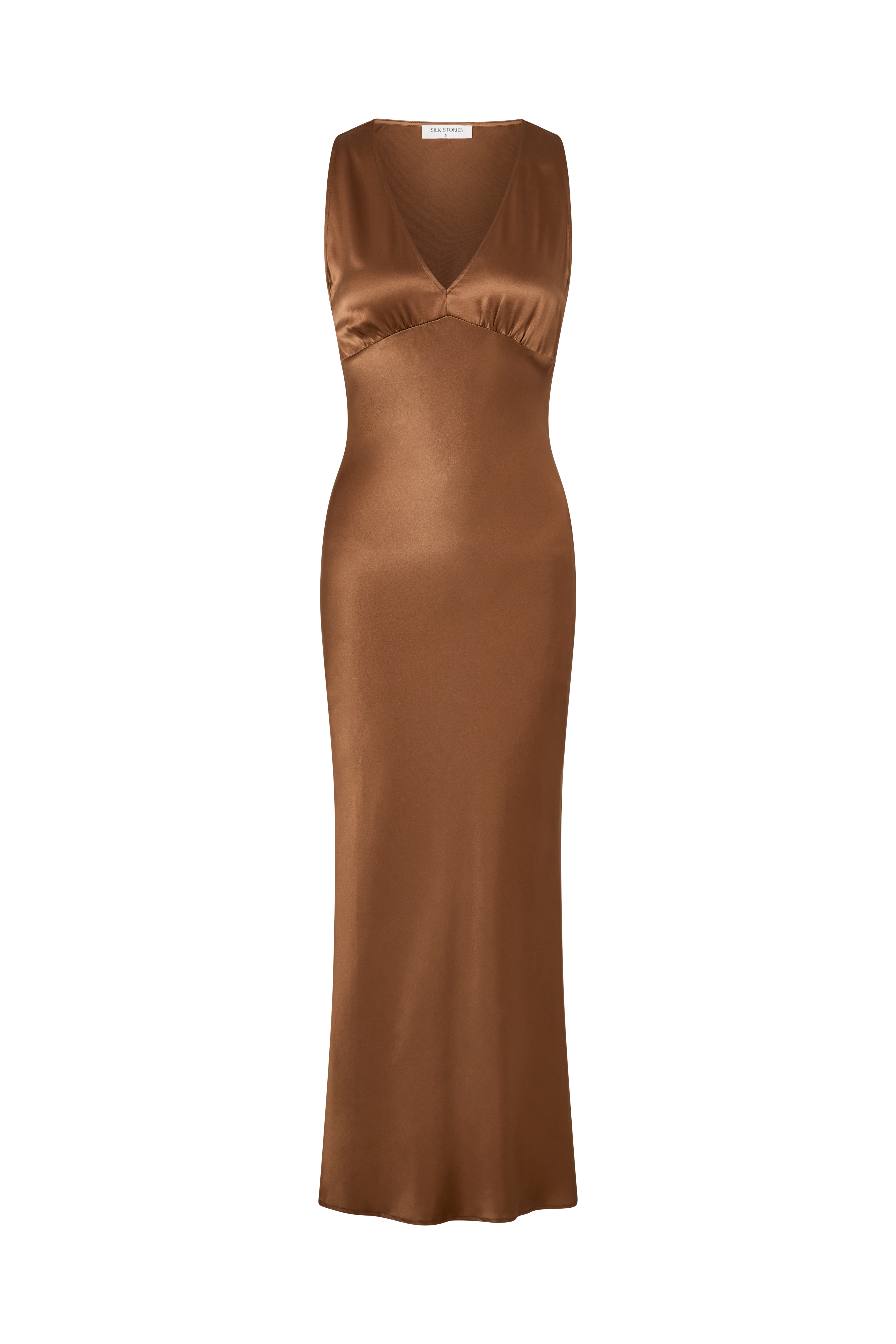 Elena Midi Silk Dress