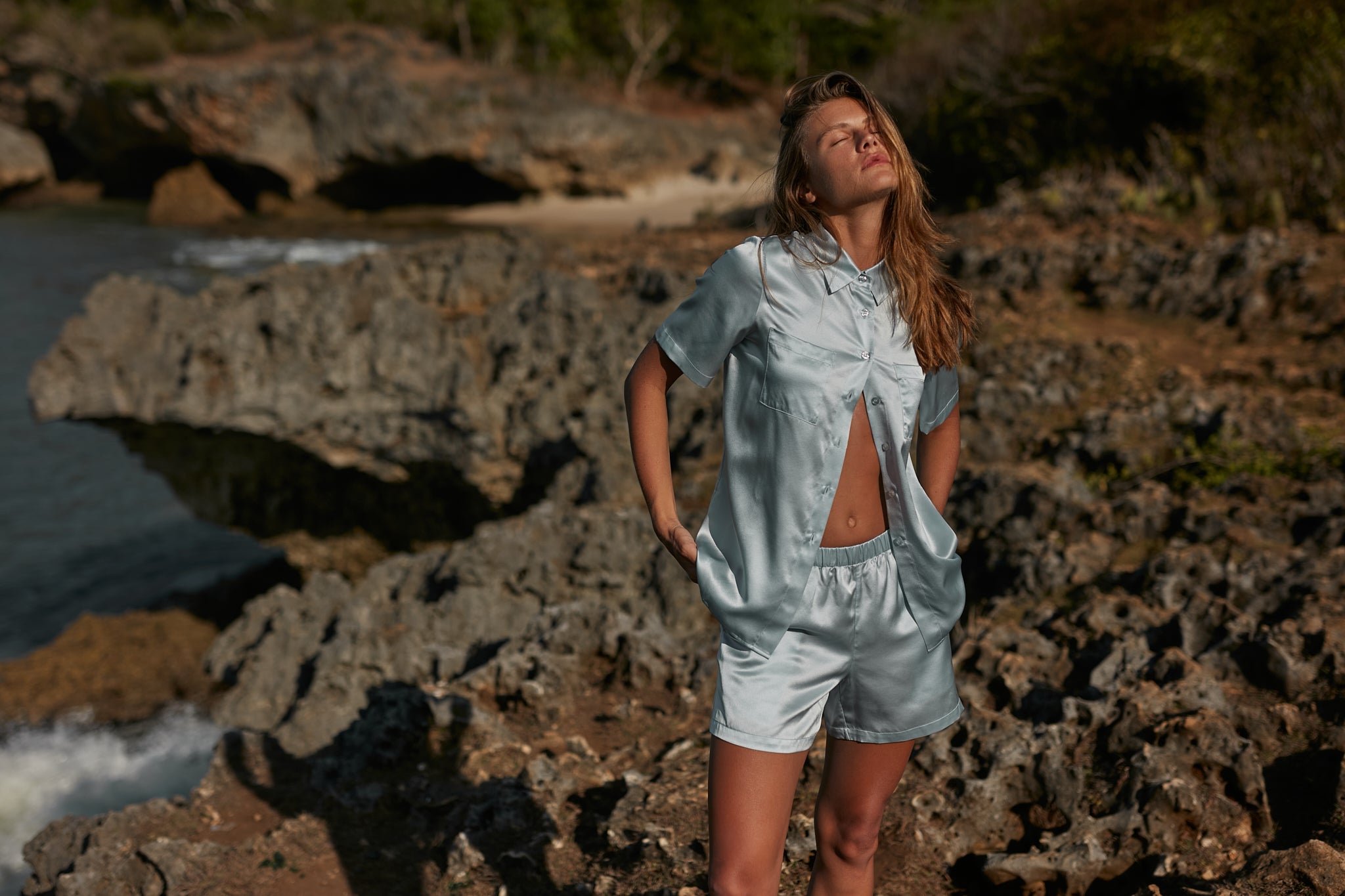 Sadie Silk Shorts