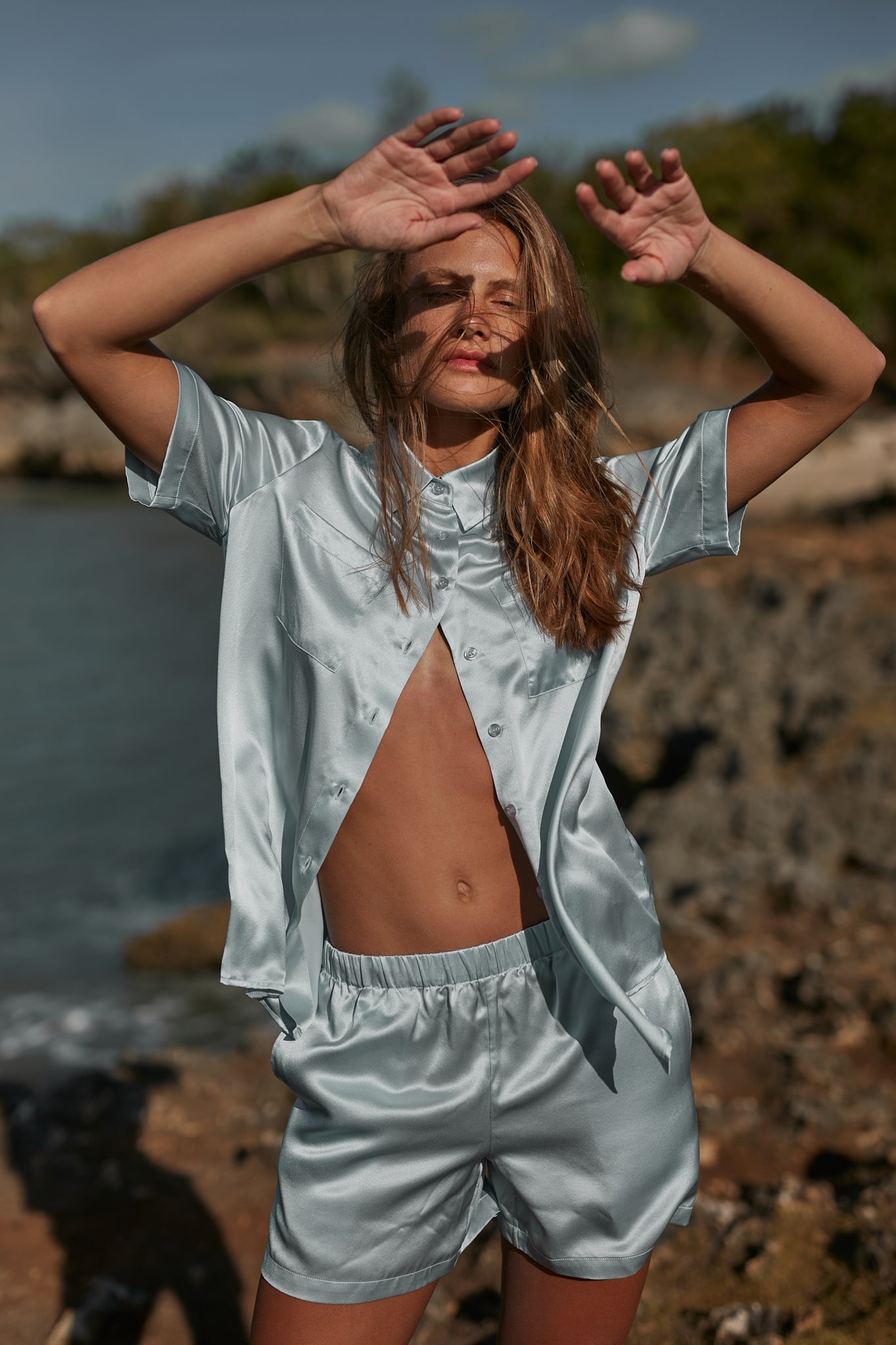 Sadie Silk Shorts