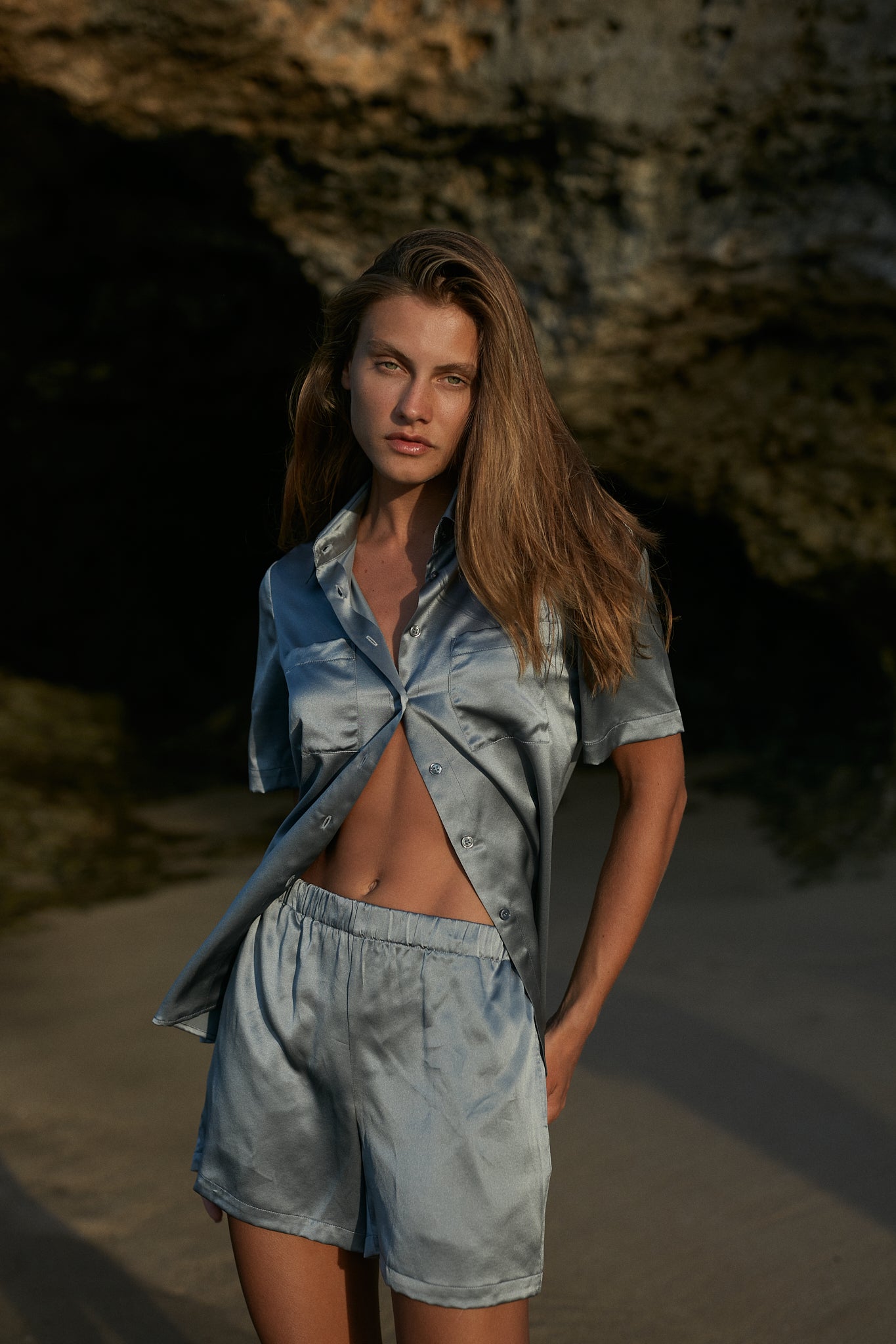 Kye Relaxed Silk Shirt