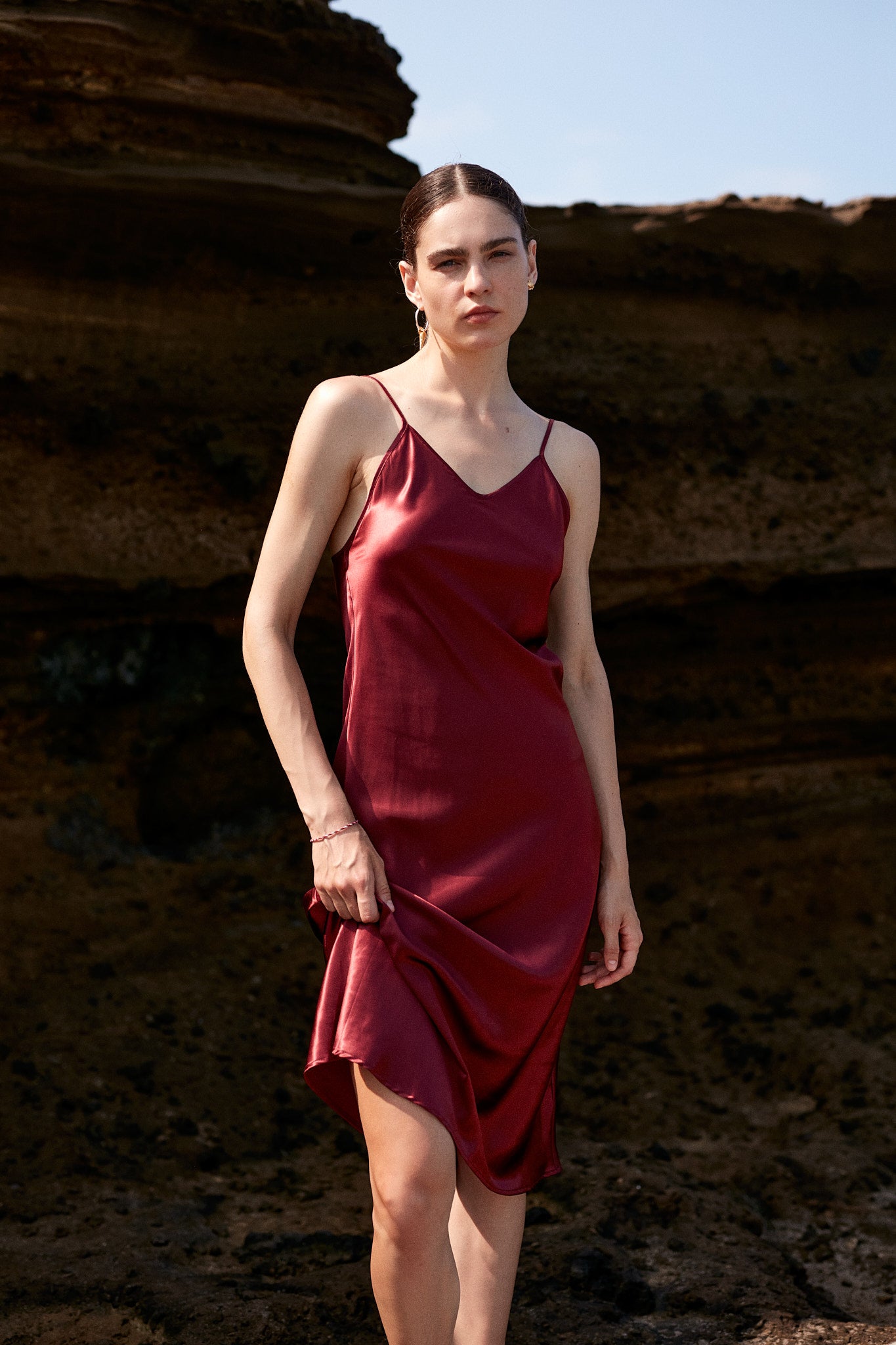 Eleanor Silk Slip Dress
