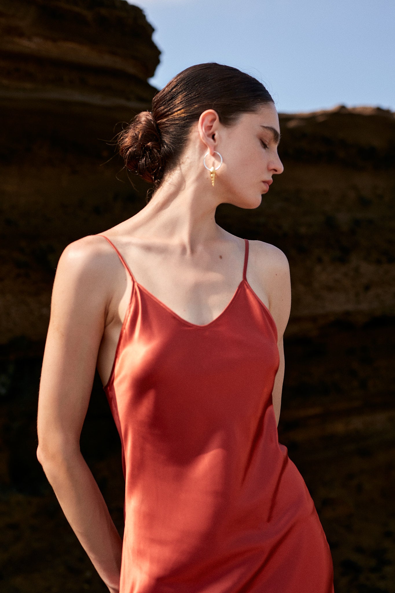 Eleanor Silk Slip Dress