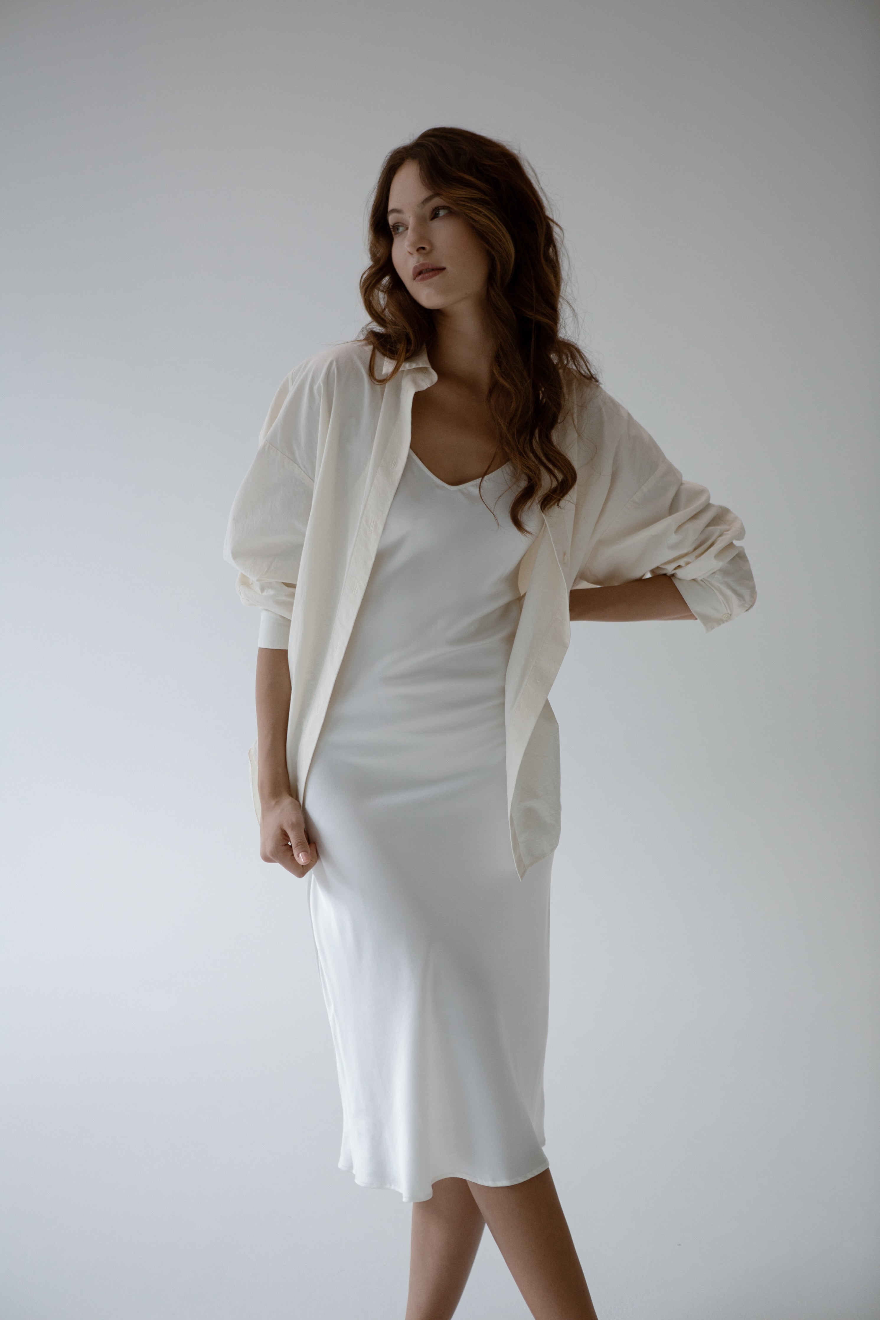 Eleanor Silk Slip Dress