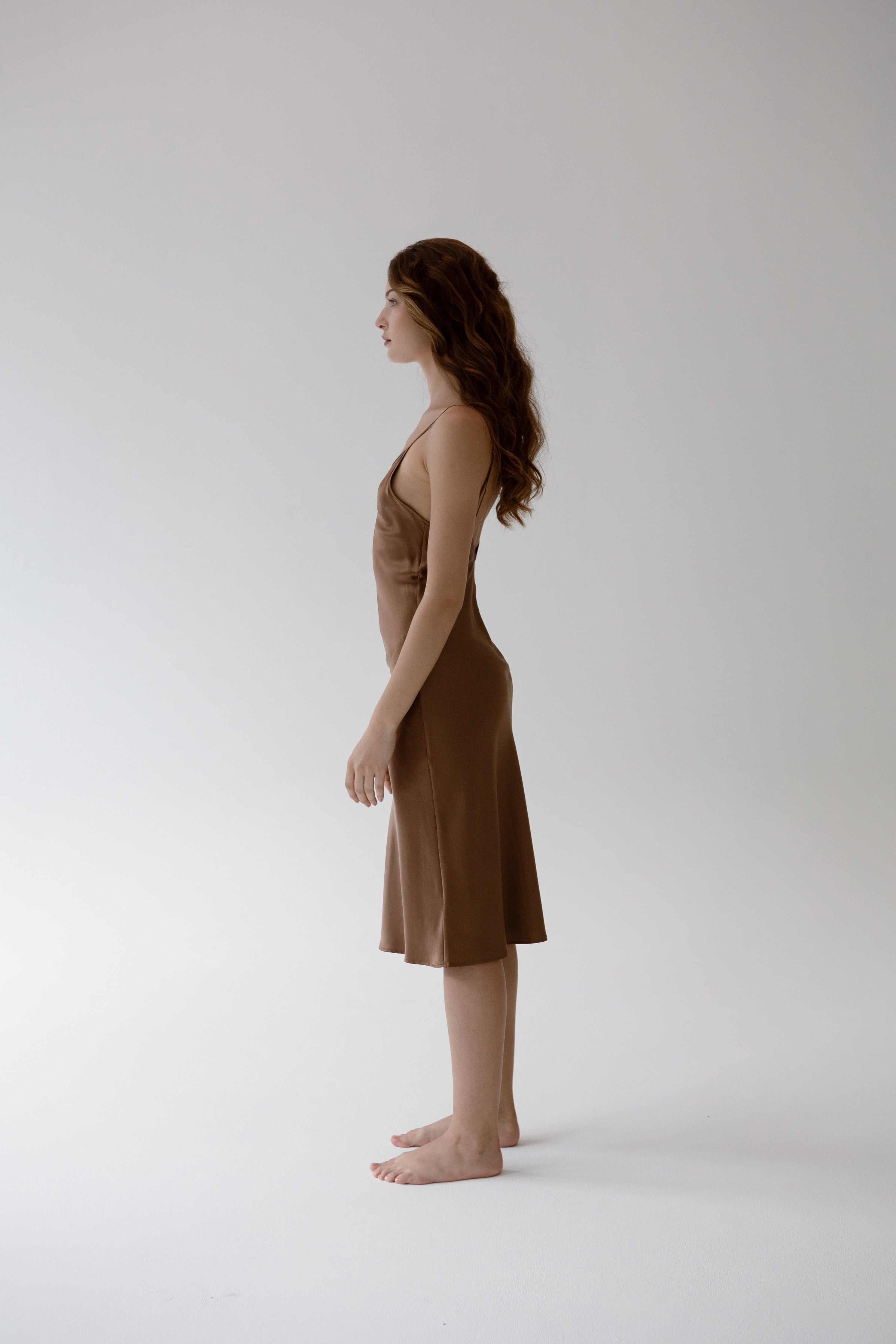 Eleanor Silk Slip Dress