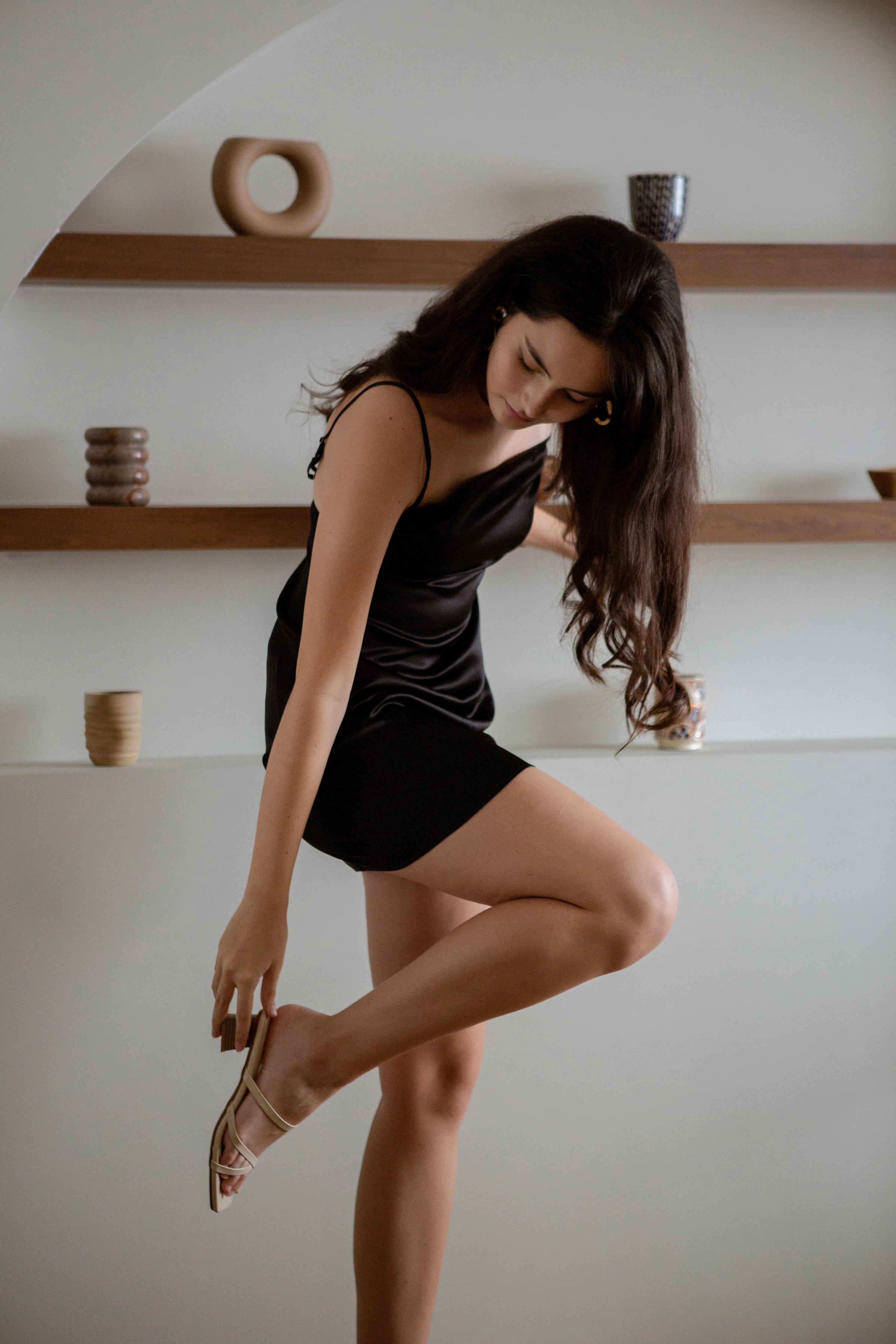 Serena Silk Dress