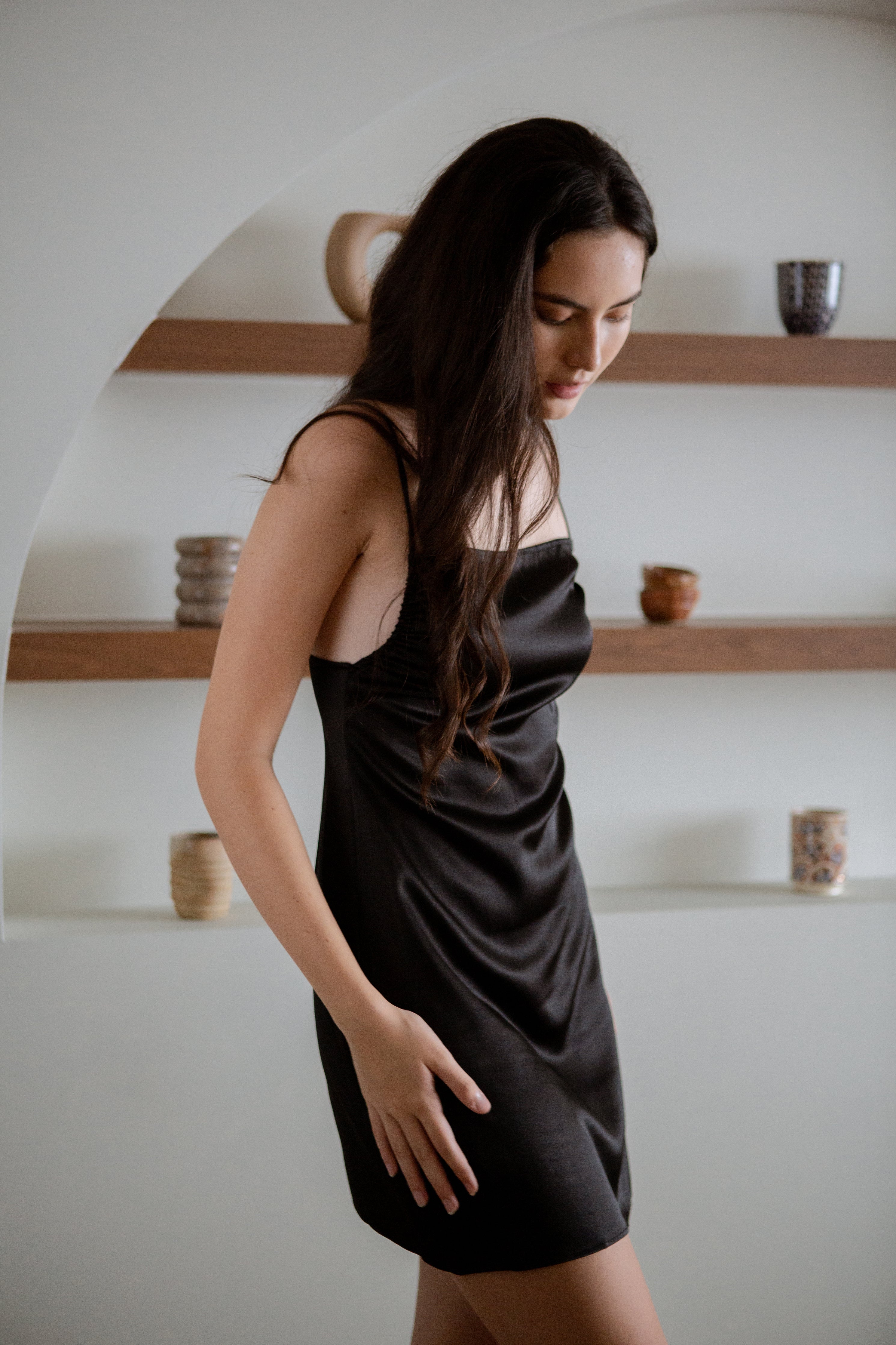 Serena Silk Dress