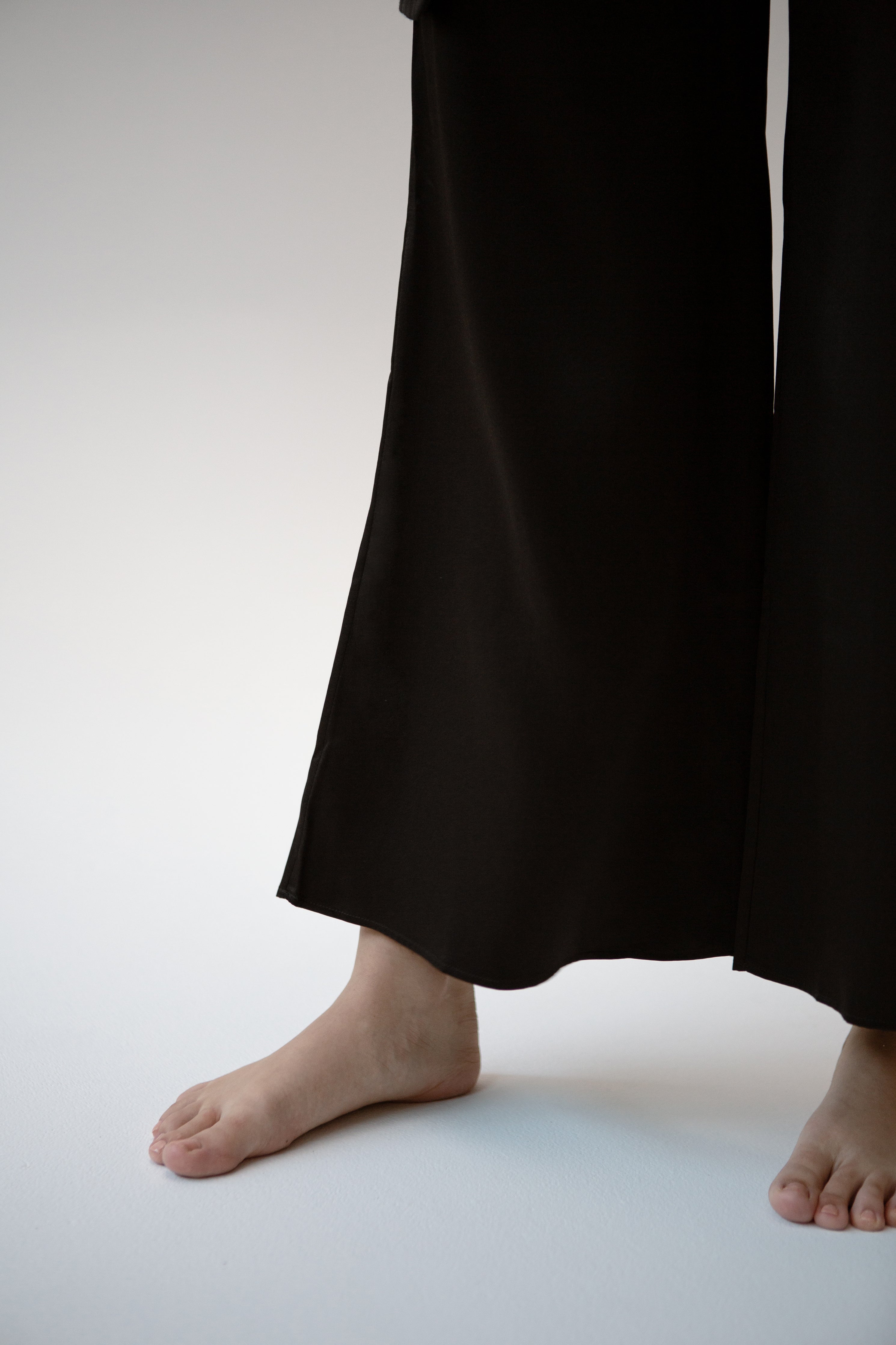 Kyra Flared Silk Pants