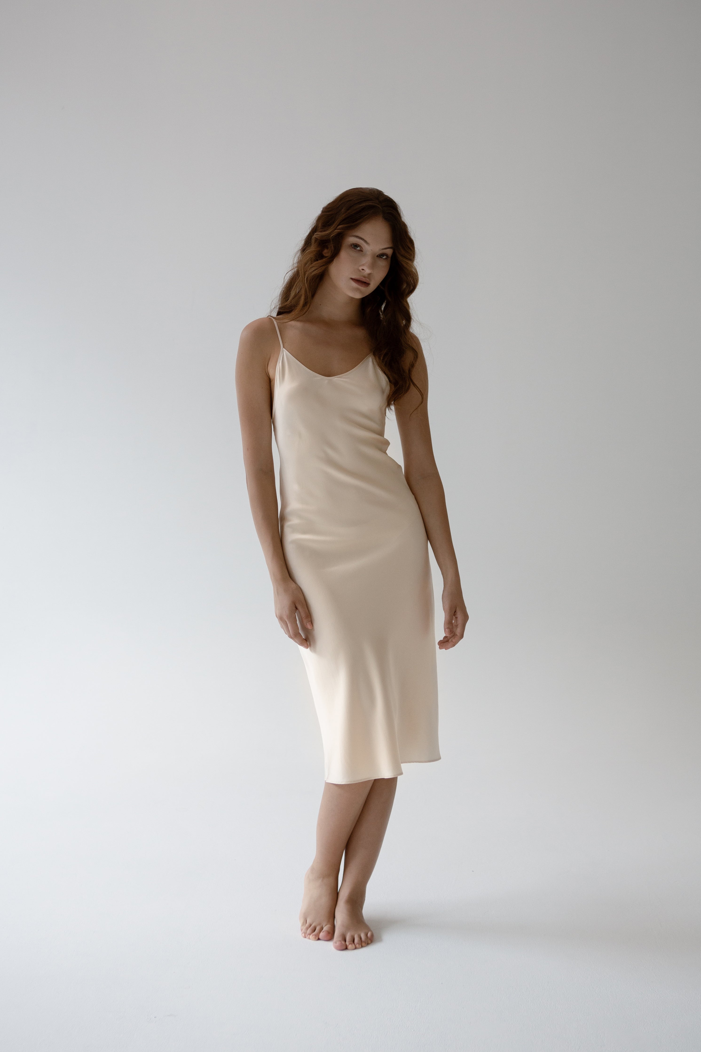 Eleanor Silk Slip Dress