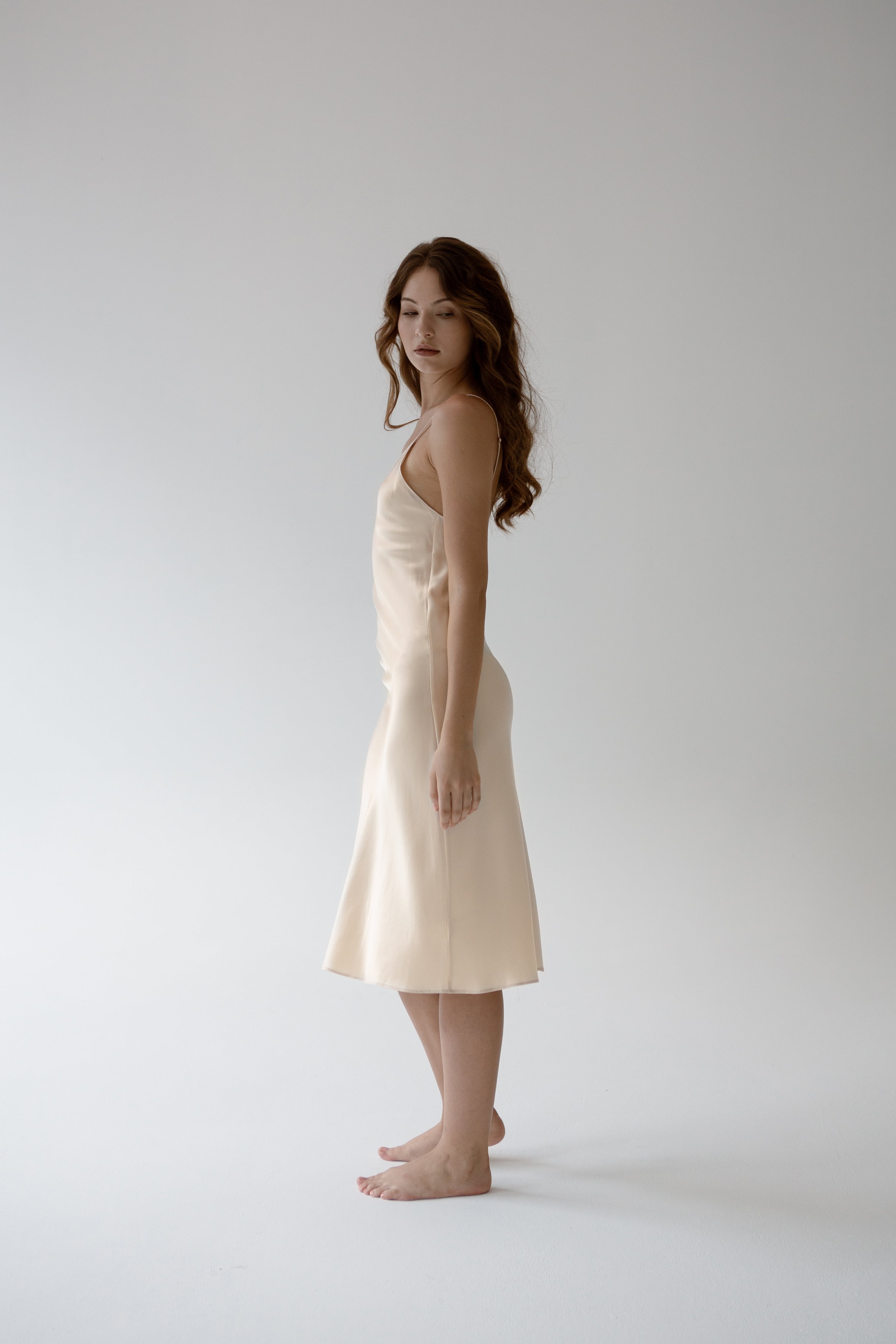 Eleanor Silk Slip Dress