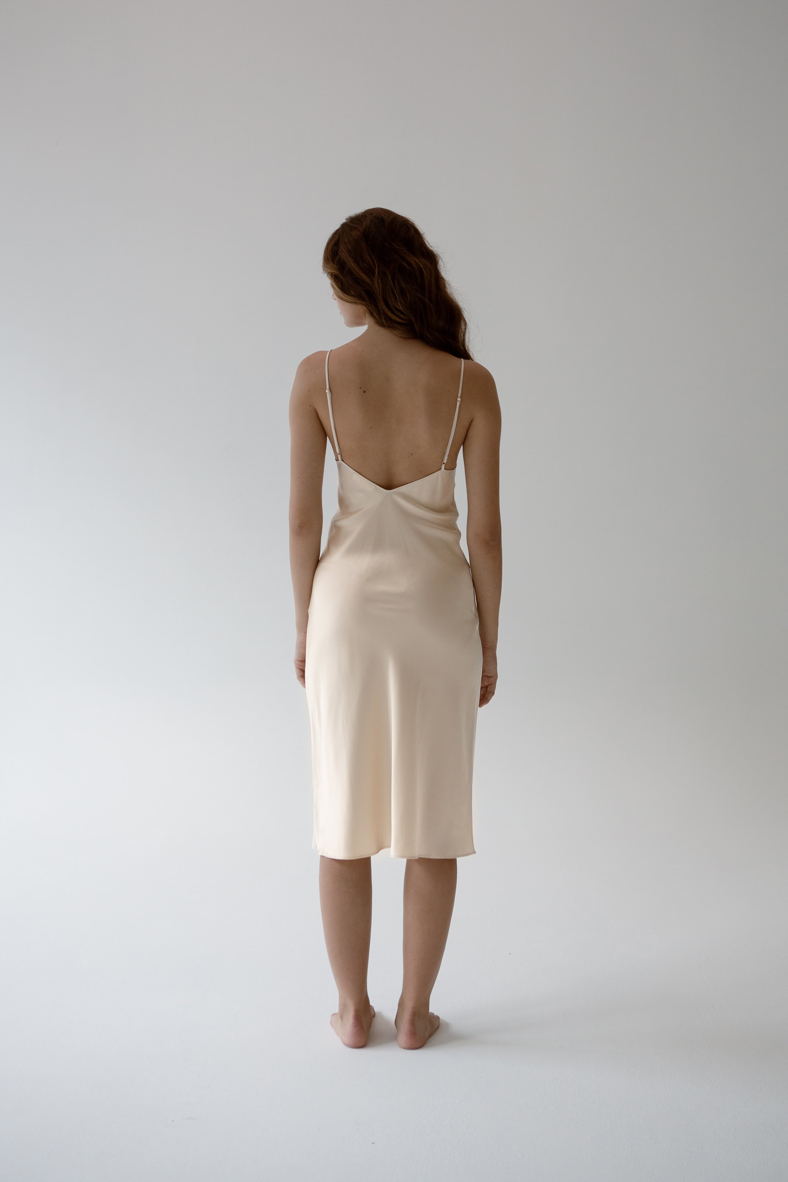 Eleanor Silk Slip Dress