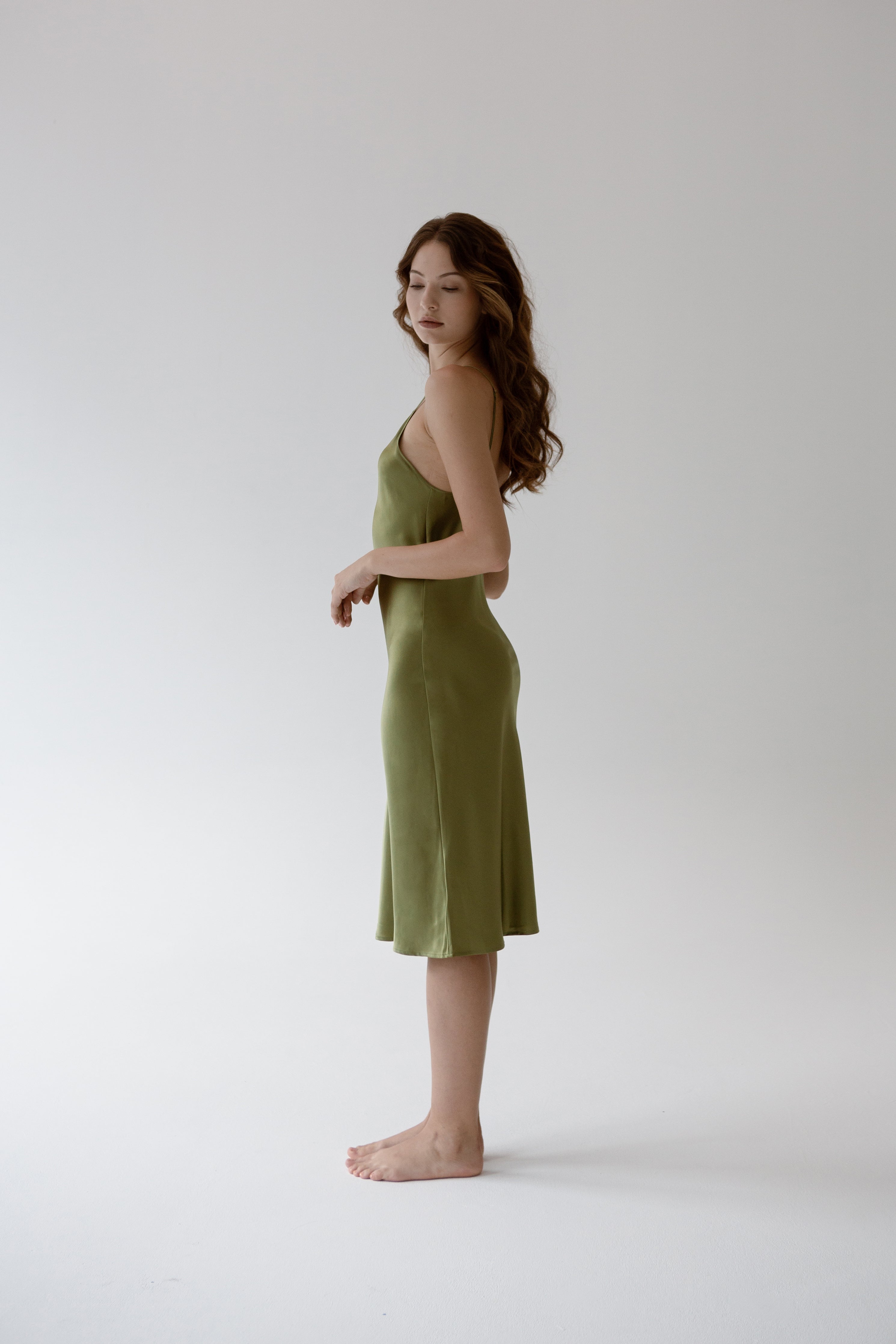 Eleanor Silk Slip Dress