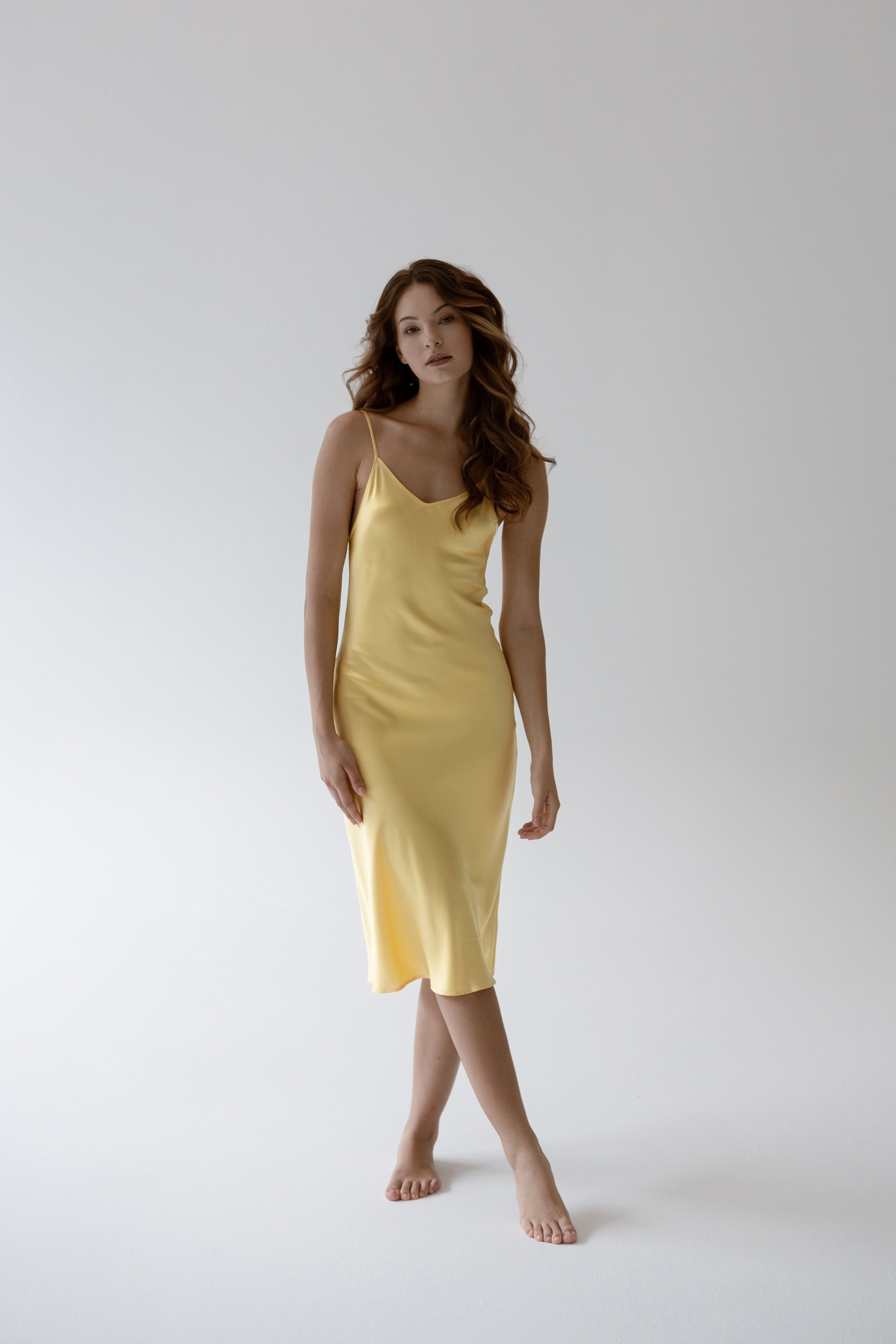 Eleanor Silk Slip Dress