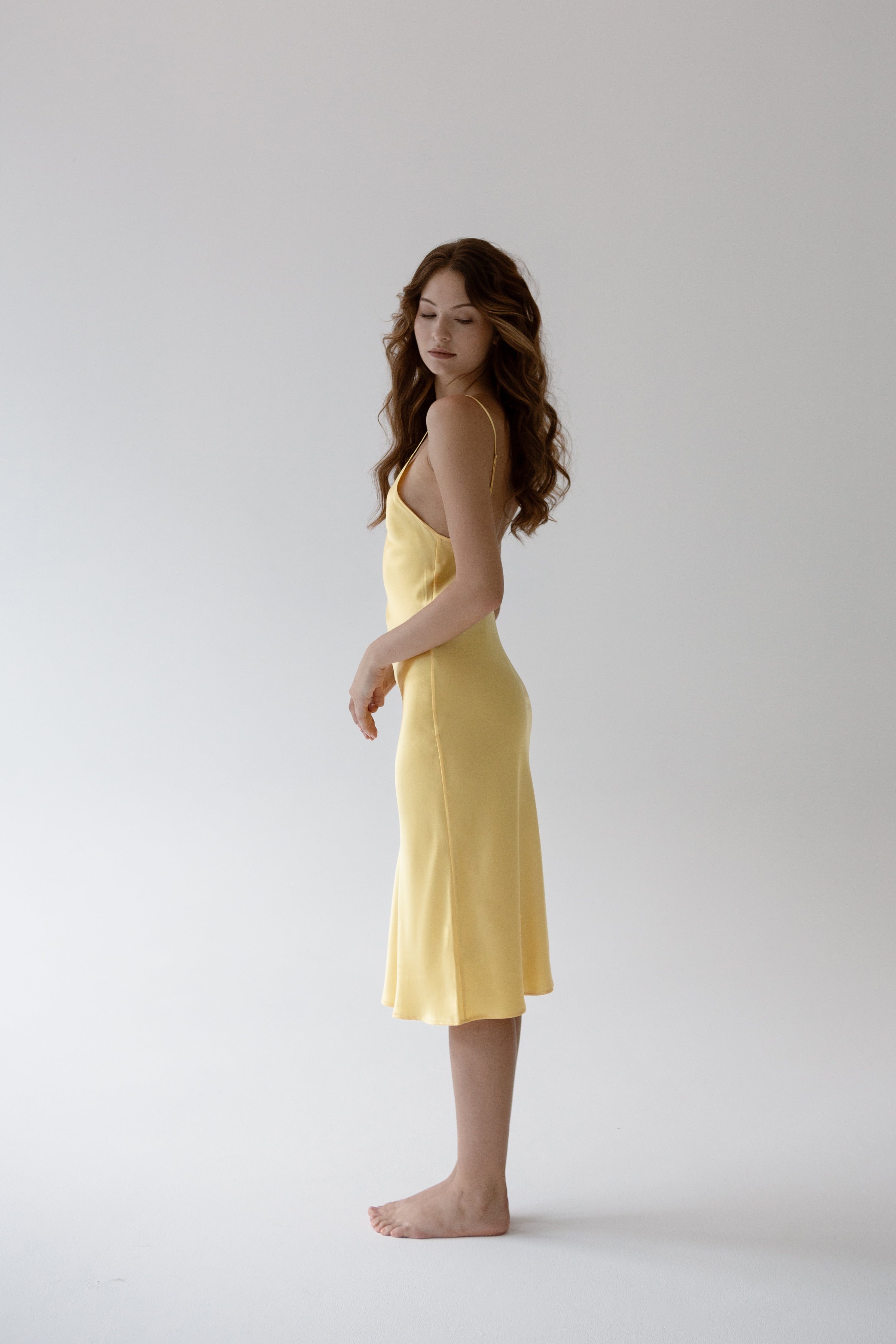 Eleanor Silk Slip Dress