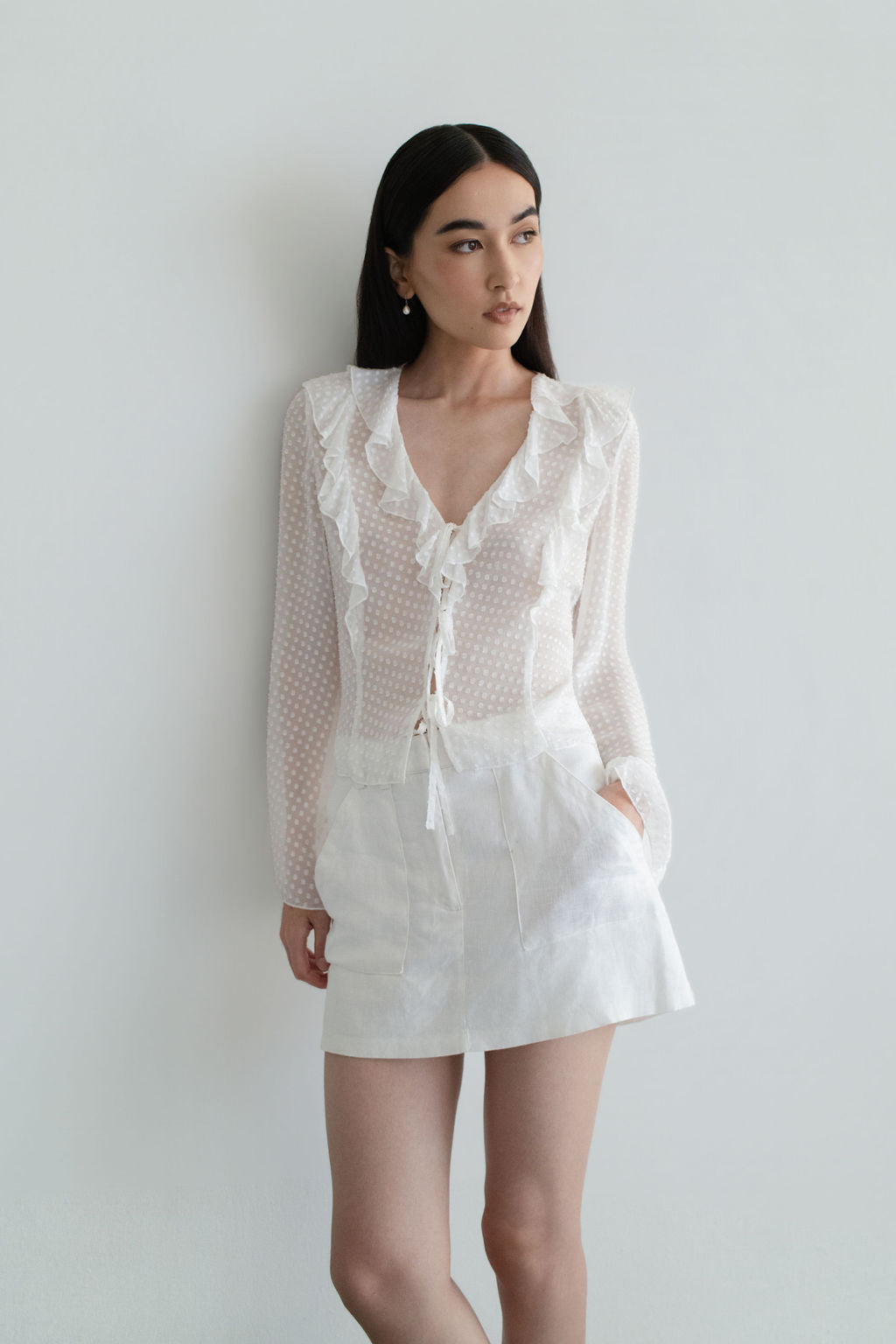 Emily Ruffled Blouse