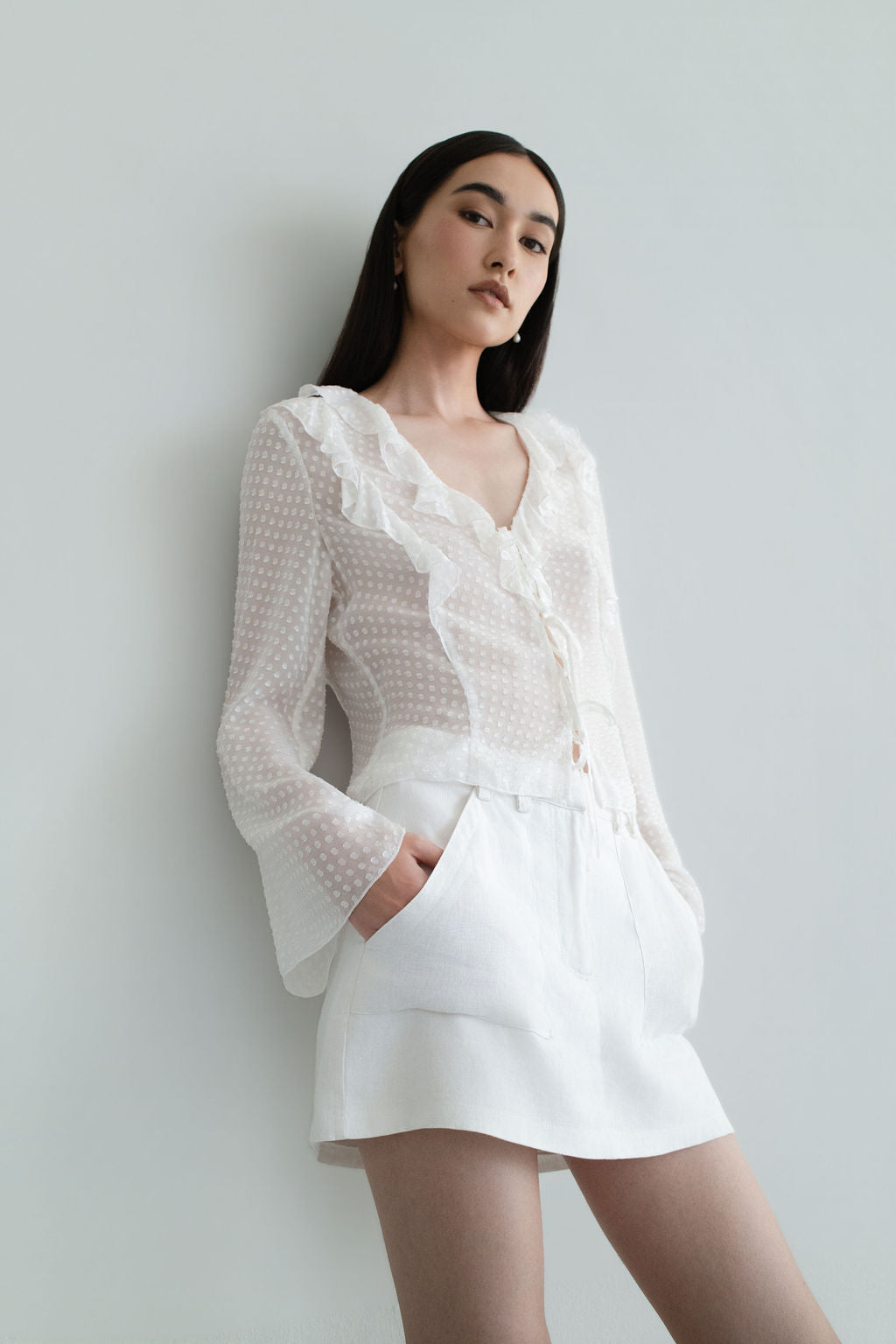 Emily Ruffled Blouse
