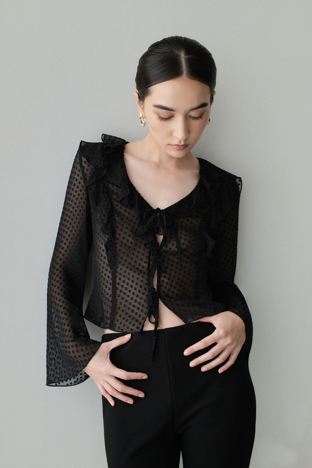 Emily Ruffled Blouse