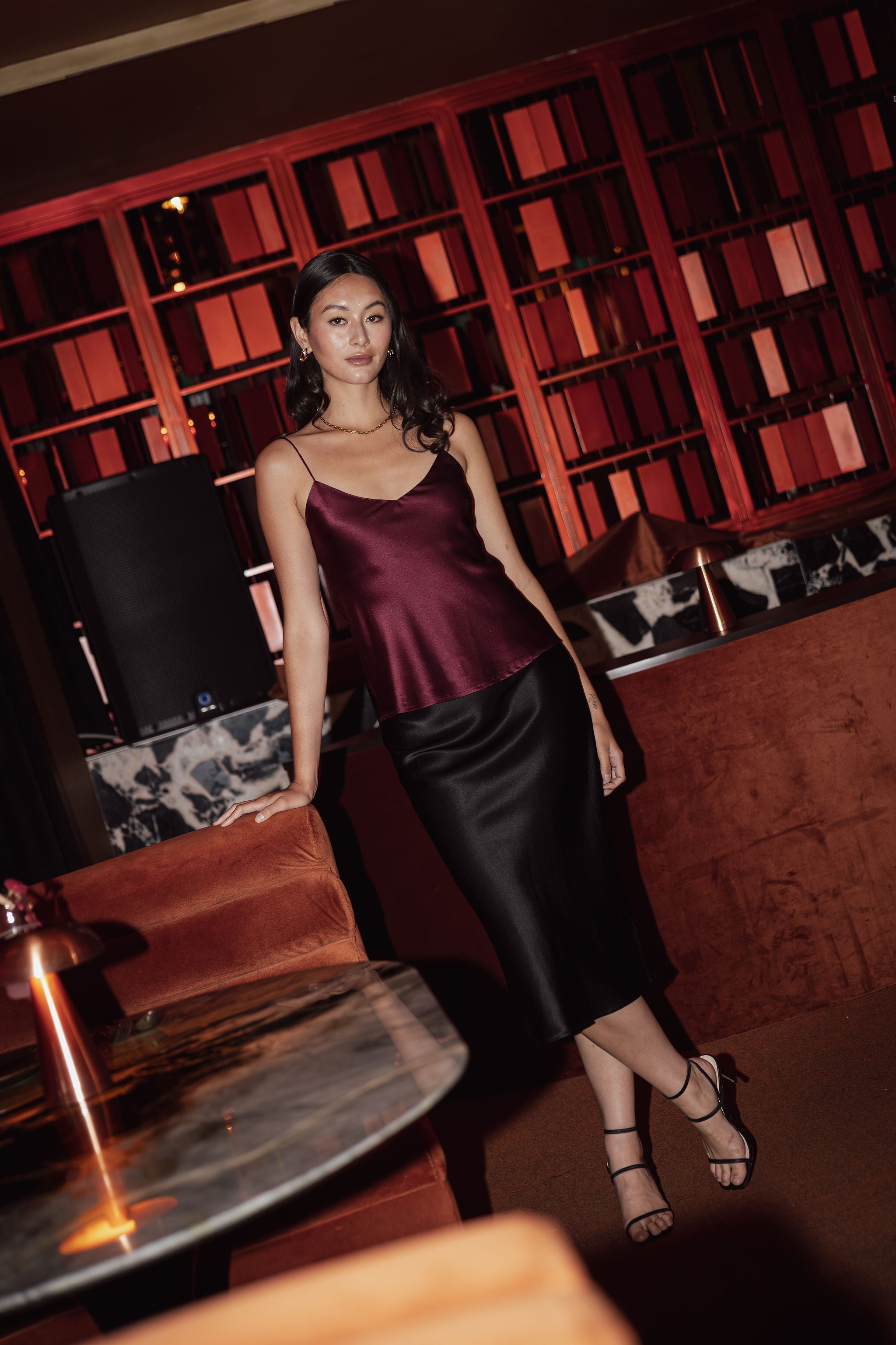 Luna Silk Camisole