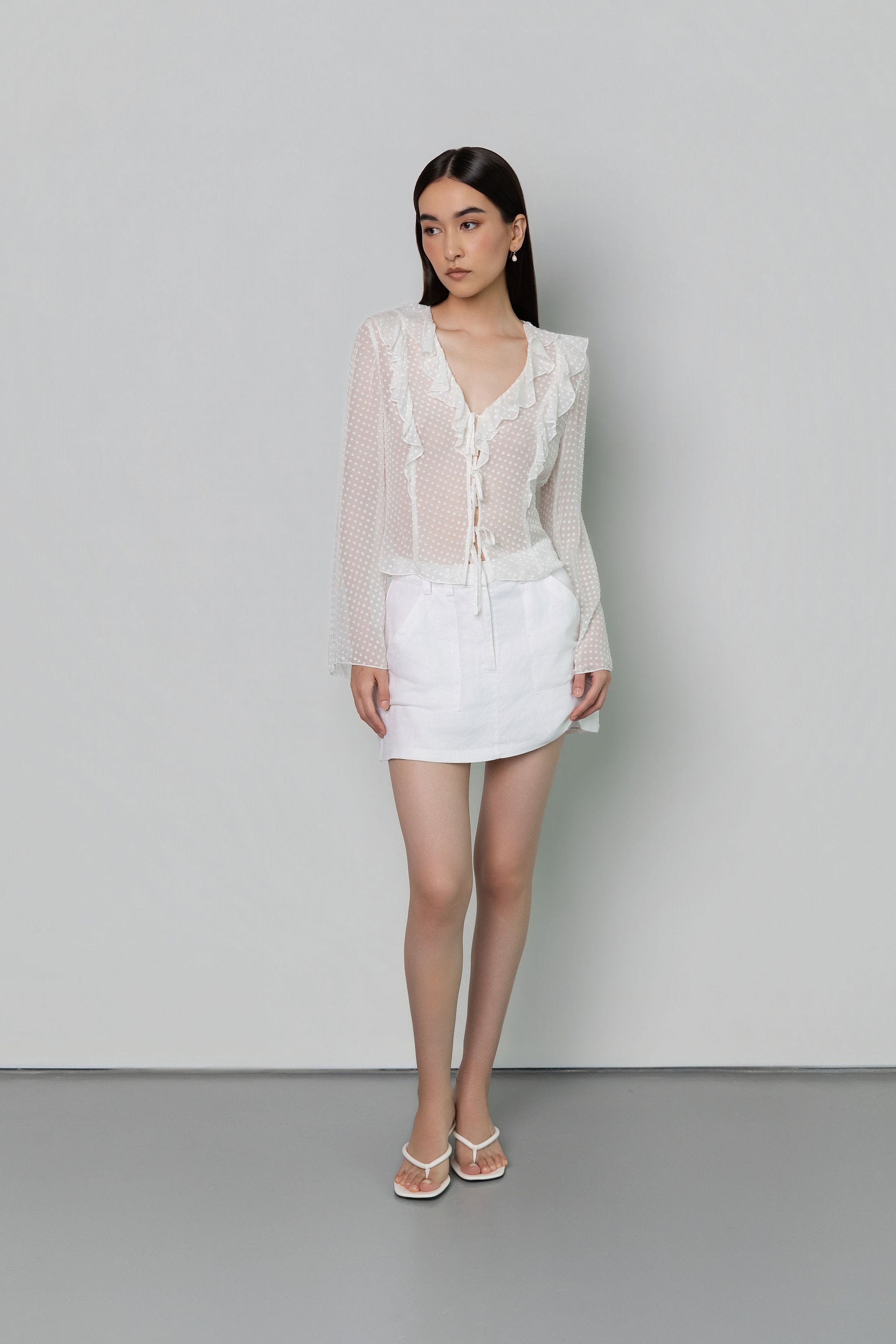 Emily Ruffled Blouse
