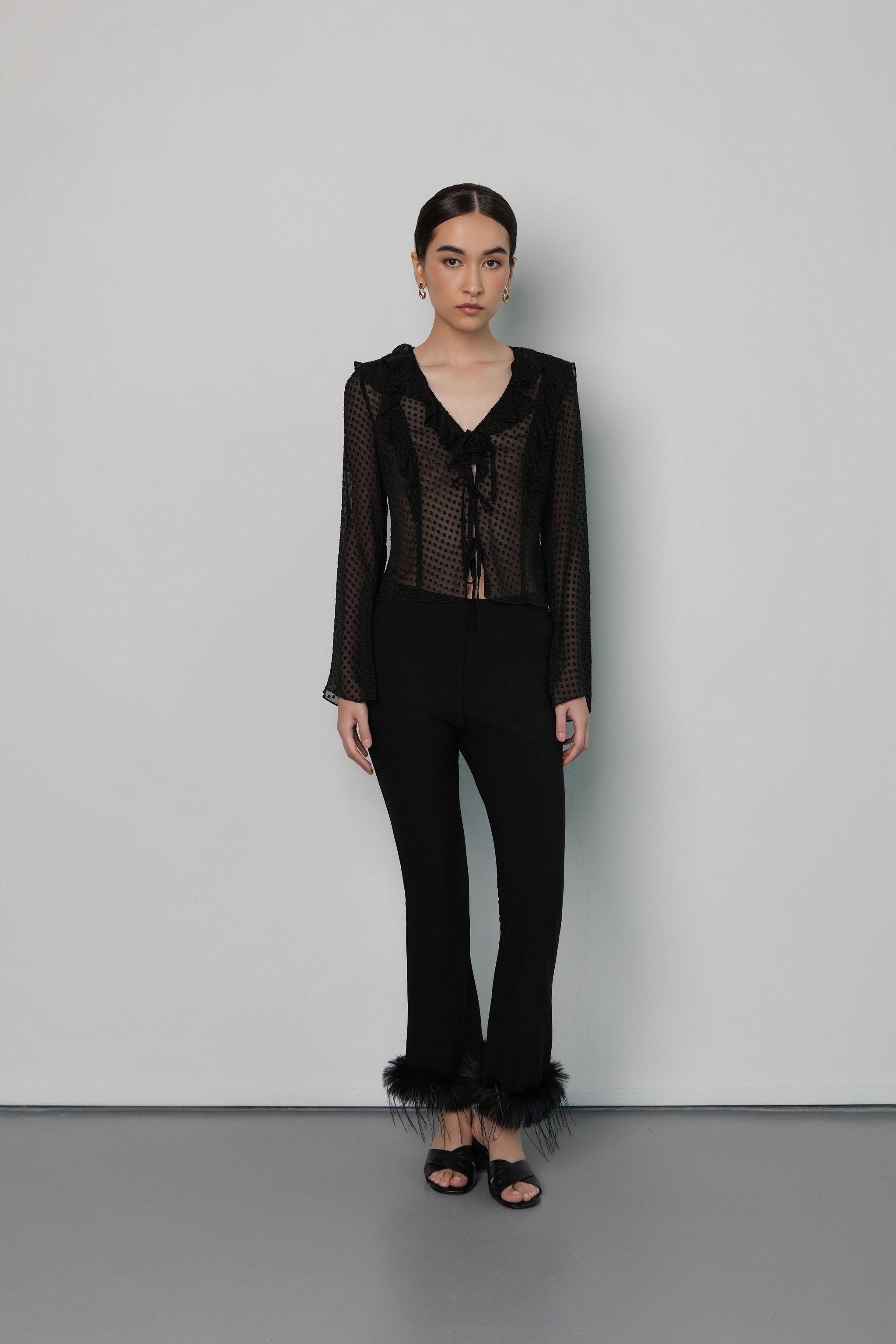 Emily Ruffled Blouse