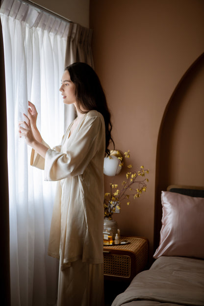 Lounge Silk Robe [PREORDER]
