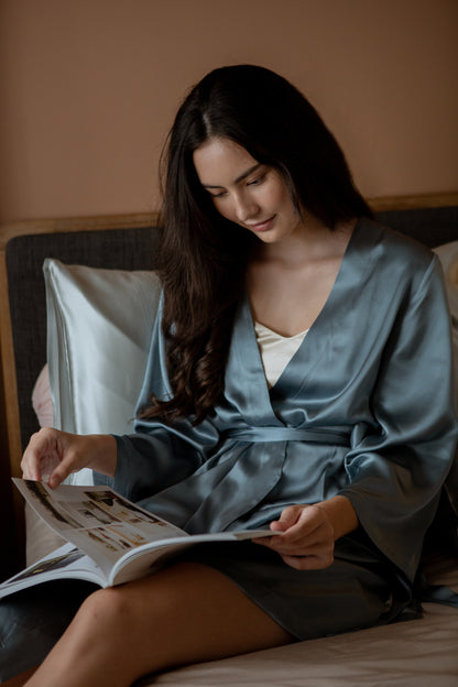 Lounge Silk Robe [PREORDER]