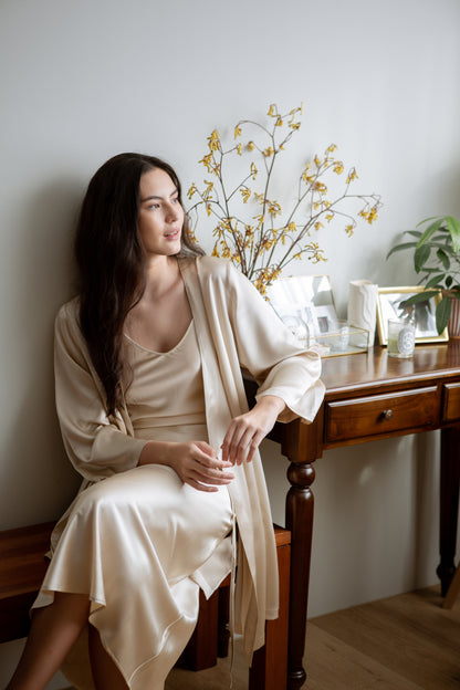 Lounge Silk Robe [PREORDER]