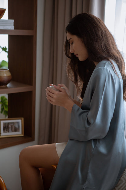 Lounge Silk Robe [PREORDER]