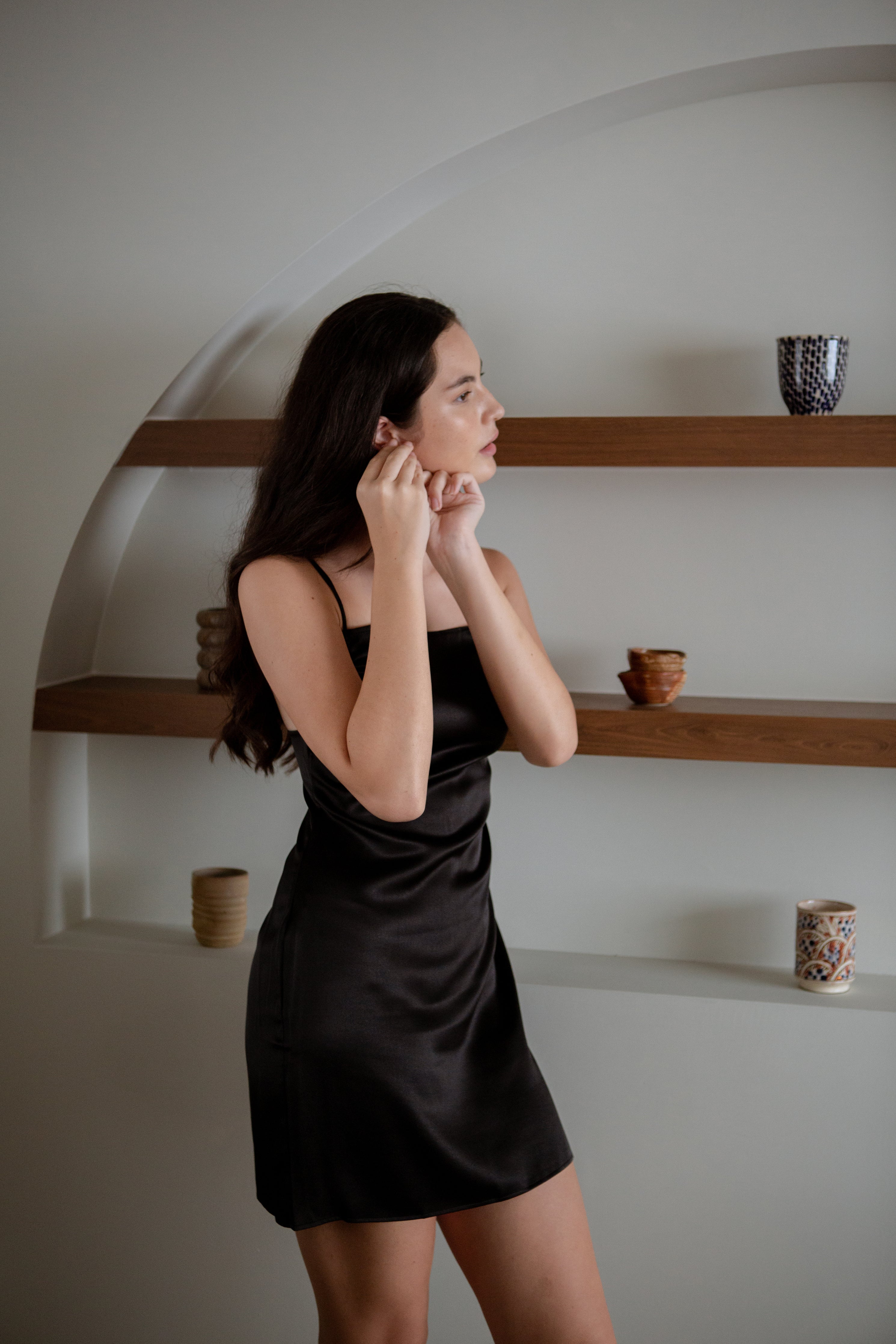 Serena Silk Dress